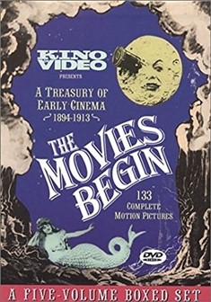 فیلمهای اولیه تاریخ سینما (5DVD)(بیکلام+منو)1895تا1913