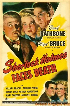 شرلوک هولمز در  رو در روی مرگ (باسیل راتبون)(دوبله فارسی+اصلی)1943