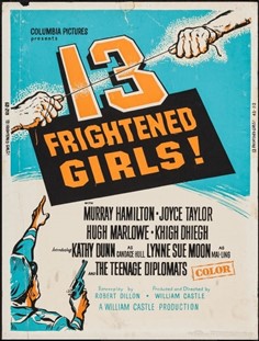 سیزده دختر وحشت زده  (ماری همیلتون)(دوبله فارسی+اصلی+منو)1962