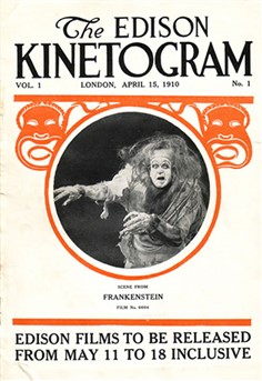 فرانکنشتاین (جی. سیرل داولی،مری فولر)(بیکلام+منو)1910