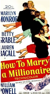 چگونگی ازدواج یک میلیونر (مریلین مونرو)(زیرنویس فارسی+زا+منو)1953